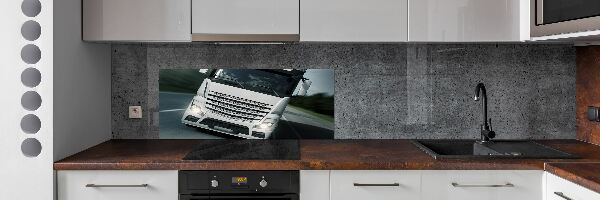 Spatplaat keuken Vrachtwagen