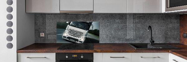 Spatplaat keuken Vrachtwagen