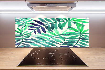 Keuken achterwand Tropische bladeren