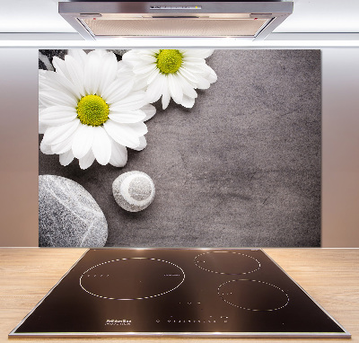 Spatscherm keuken Gerbera