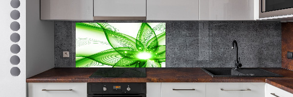 Glazen achterwand keuken Abstractie