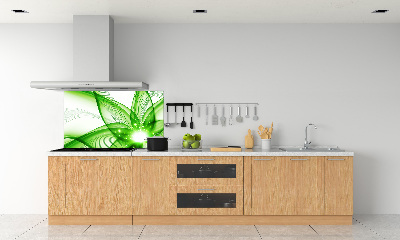 Glazen achterwand keuken Abstractie