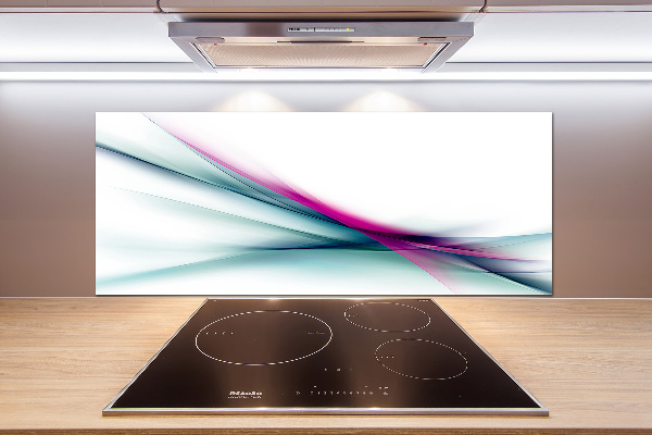 Achterwand keuken Abstracte golven