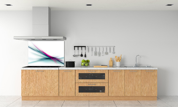 Achterwand keuken Abstracte golven