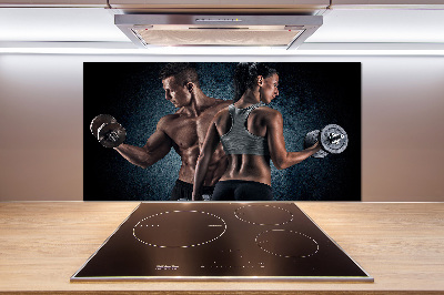 Spatplaat keuken Spieropbouw