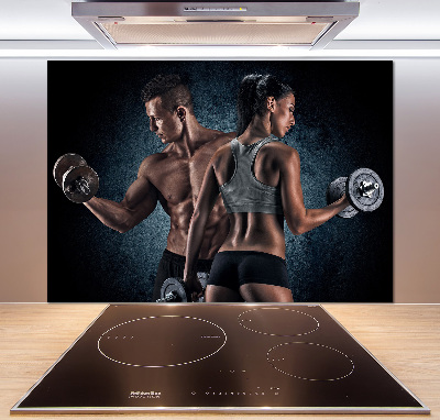 Spatplaat keuken Spieropbouw