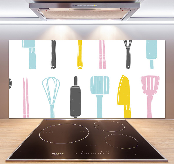 Keuken achterwand Keukengerei