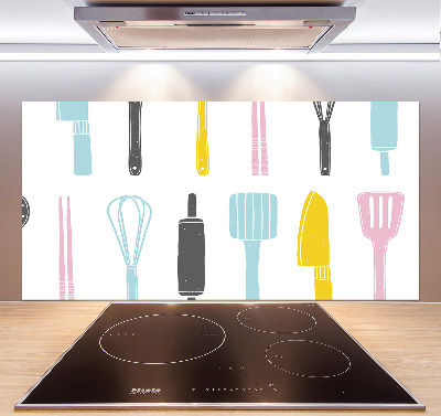 Keuken achterwand Keukengerei