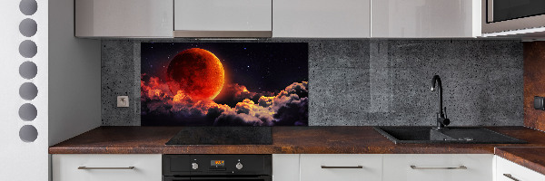 Achterwand keuken Maansverduistering
