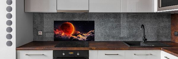 Achterwand keuken Maansverduistering