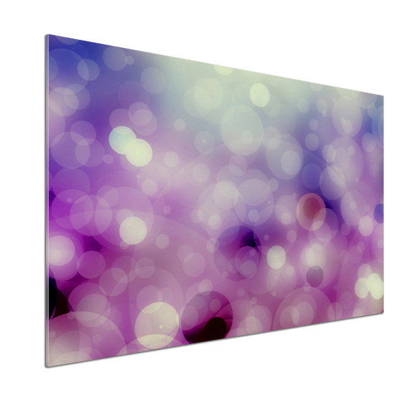 Spatplaat keuken Paarse wielen