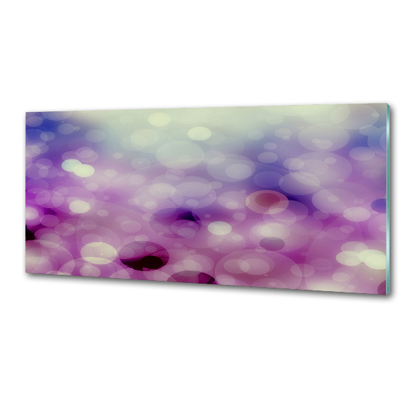 Spatplaat keuken Paarse wielen