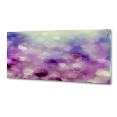 Spatplaat keuken Paarse wielen