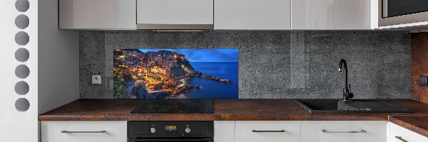 Spatplaat keuken Manarola Italië