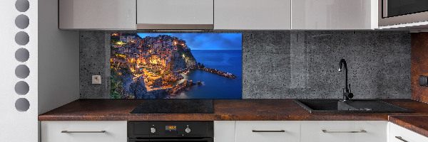 Spatplaat keuken Manarola Italië