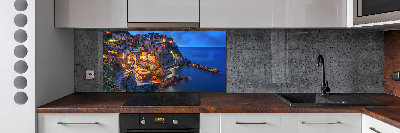 Spatplaat keuken Manarola Italië