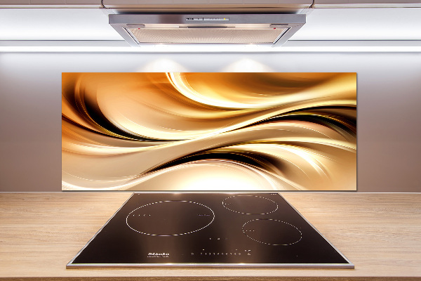 Achterwand keuken Abstracte golven