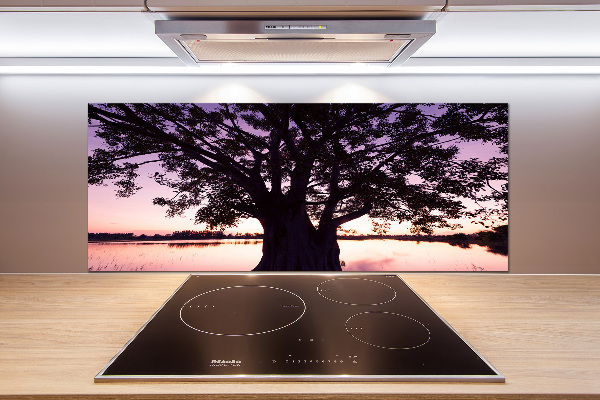 Keuken achterwand Boom en meer