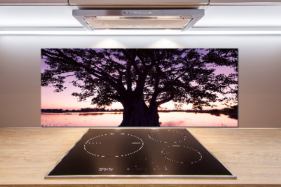 Keuken achterwand Boom en meer