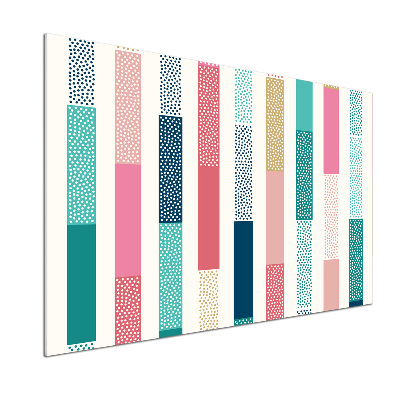 Achterwand keuken Kleurrijke strepen