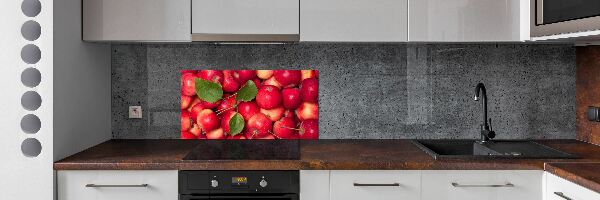Achterwand keuken Rode appels
