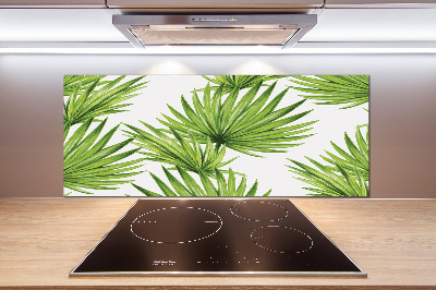 Keuken achterwand Tropische bladeren