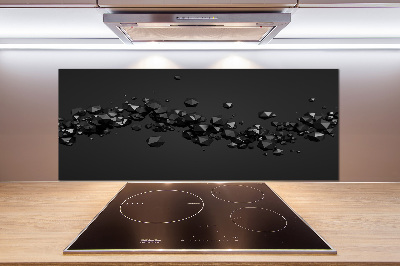 Spatplaat keuken 3D-abstractie
