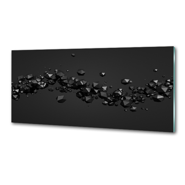 Spatplaat keuken 3D-abstractie