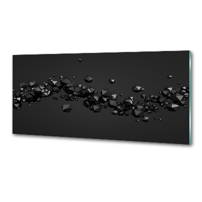 Spatplaat keuken 3D-abstractie