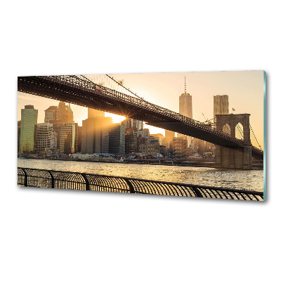 Achterwand keuken Brooklynbrug