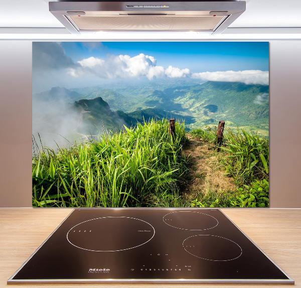 Keuken achterwand Pad naar de top