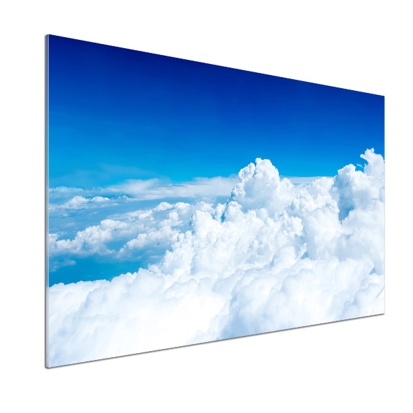 Achterwand keuken Wolken vanuit vogelperspectief