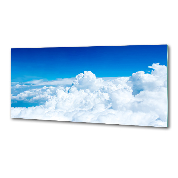 Achterwand keuken Wolken vanuit vogelperspectief