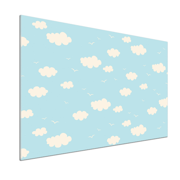 Achterwand keuken Wolken