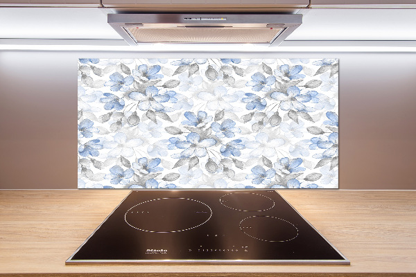 Achterwand keuken Tere bloemen