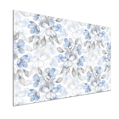 Achterwand keuken Tere bloemen