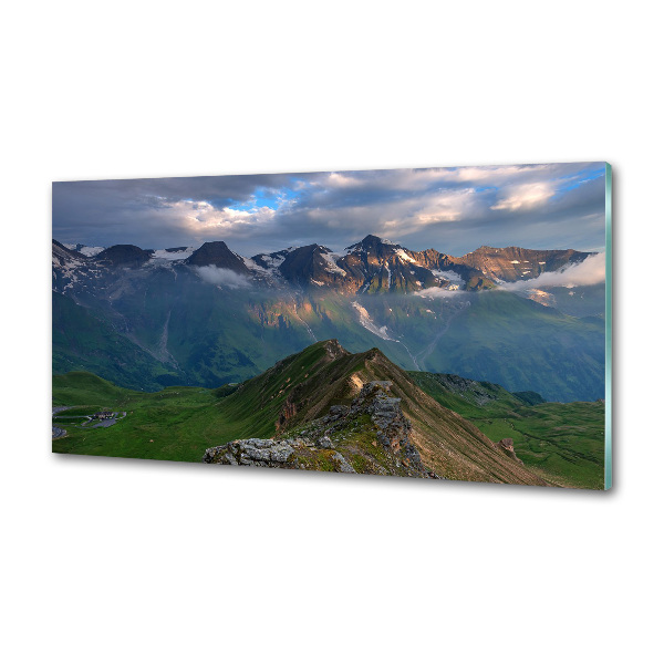 Keuken achterwand Bergtoppen