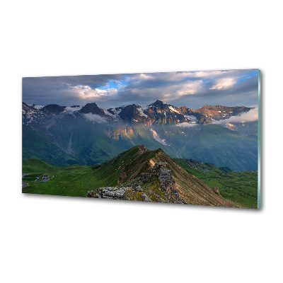 Keuken achterwand Bergtoppen