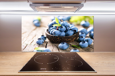 Glazen achterwand keuken Bessen