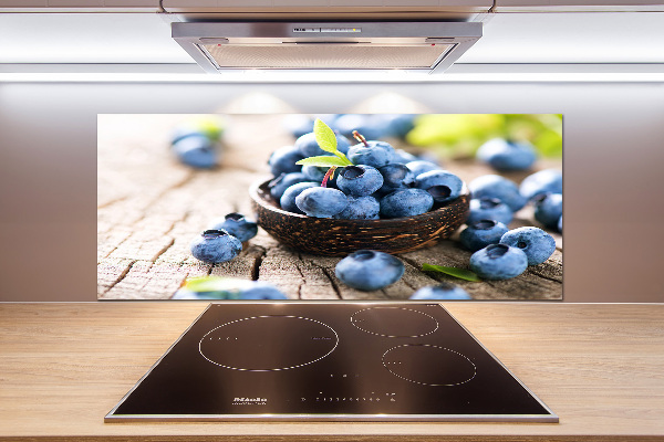 Glazen achterwand keuken Bessen