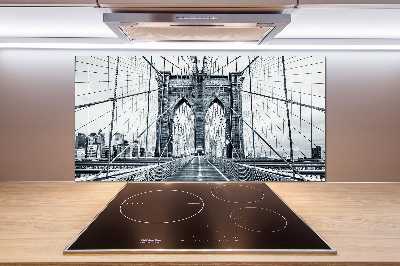 Achterwand keuken Brooklynbrug