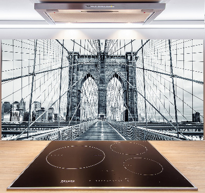 Achterwand keuken Brooklynbrug