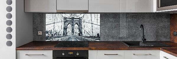 Achterwand keuken Brooklynbrug
