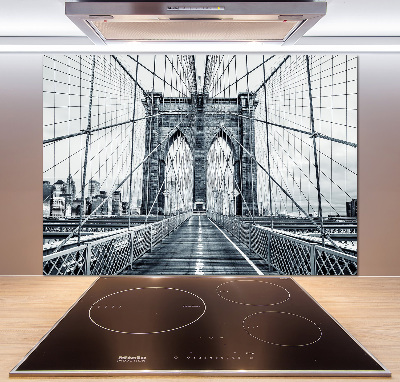 Achterwand keuken Brooklynbrug
