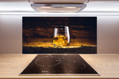 Achterwand keuken Bourbon in een glas