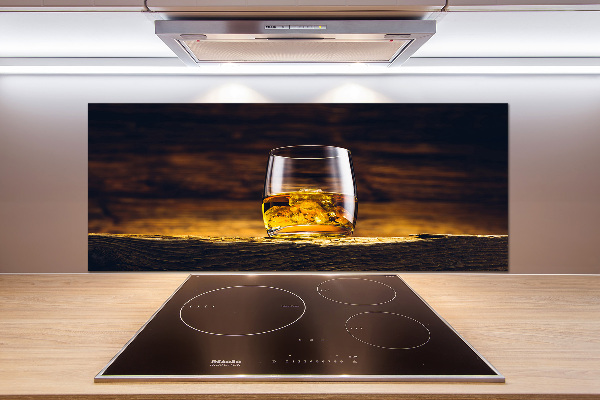Achterwand keuken Bourbon in een glas