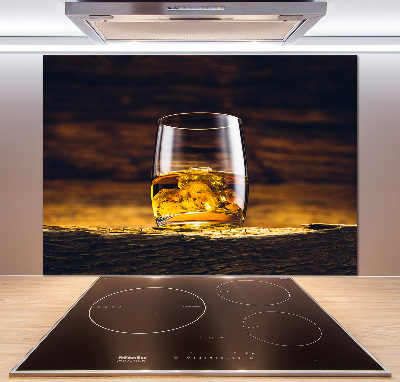 Achterwand keuken Bourbon in een glas