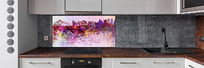 Keuken achterwand Kleurrijk Warschau