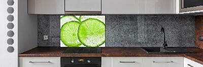 Keuken achterwand Limes onder water