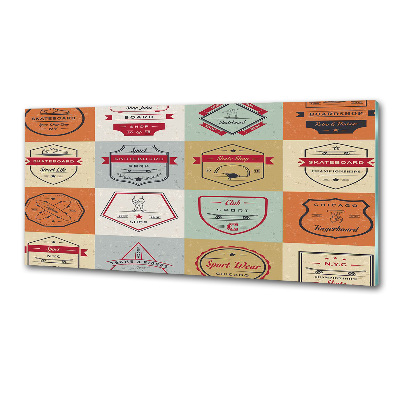 Spatscherm keuken Skateboardborden